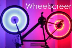 Wheelscreen Bicycle Wheel Lighting System