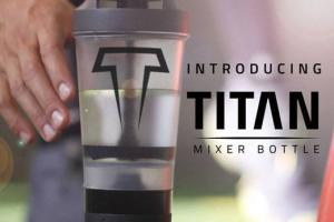 TITAN Mixer Bottle for Fitness Enthusiasts