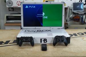 PlayBox 4 One: PS4/XBOX One Laptop w/ 24″ Screen