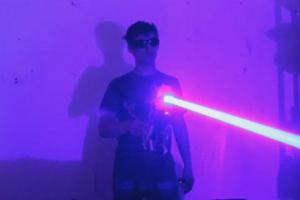 Homemade 40W Laser Shotgun