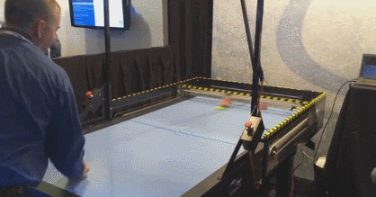 air hockey robot