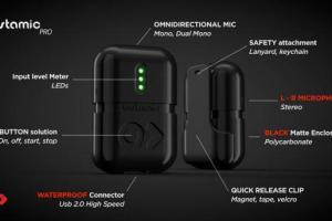 Instamic: Versatile, Compact Microphone [App-Enabled]