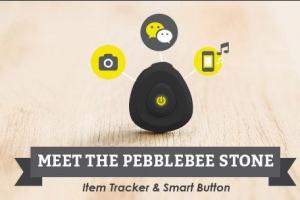 Pebblebee Stone: Smart Button + Item Tracker