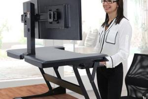 Ergotron Work Fit-T Sit-Stand Workstation