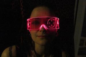 Illuminated Iron Man J.A.R.V.I.S. Shades