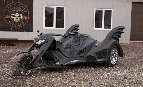 custom batman bike