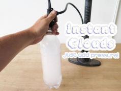 DIY: Instant Clouds Using Pressure