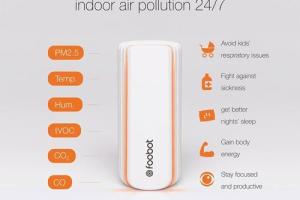 Foobot Indoor Air Quality Monitor [iOS/Android]