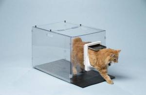 MeowSpace Pet Feeding Station w/ RFID Entry System
