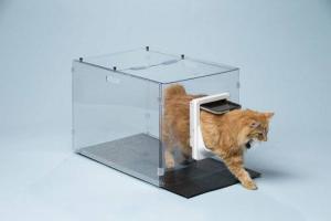 MeowSpace Pet Feeding Station w/ RFID Entry System