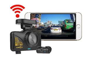 Lukas LK-7950 Dashboard Camera Duo w/ WiFi