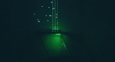 Interactive Laser Harp