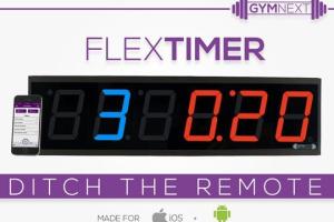Flex Timer: Bluetooth Interval Training Wall Clock