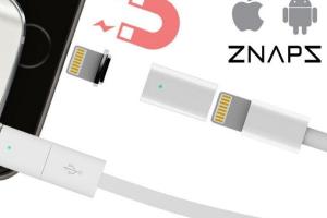 ZNAPS: Magnetic Adapter for Mobile Devices