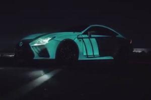 Lexus RC F Projects Driver’s Heartbeat On Its Body