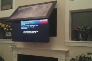FlipAround Motorized Hidden TV Mount