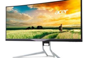 Acer XR 34″ bmijpphz Curved Monitor