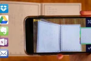 Rocketbook Notebook Connects to Cloud Services