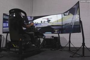 Vesaro 195: 195 inch Curved Display Racing Simulator