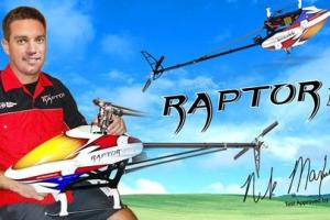 Raptor E700 RC Helicopter + Fiberglass Fuselage