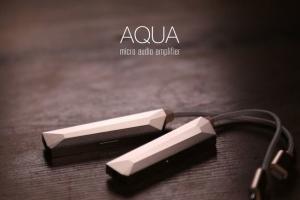 AQUA: Light, Battery-free Headphone Amplifier