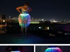 DIY: Glowing Jellyfish Skirt w/ Arduino