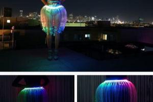 DIY: Glowing Jellyfish Skirt w/ Arduino