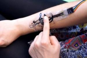 iSkin: Electronic Skin Sensors To Control Your Gadgets