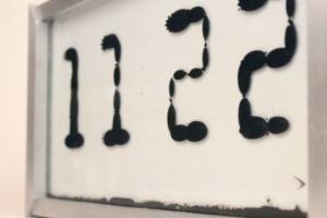 Ferrolic – Ferrofluid Clock