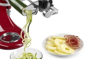 Upgrade Your Mixer with KitchenAid Spiralizer