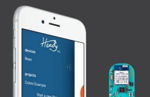 Handy BLE + LightBlue Bean for Smarter Electronics