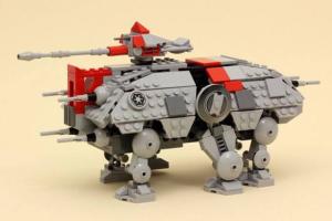 Motorized Micro LEGO AT-TE