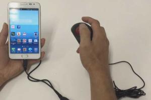 Trackball Mouse for Your Smartphone [OTG]