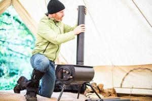 Frontier Plus: Portable Wood Burning Stove
