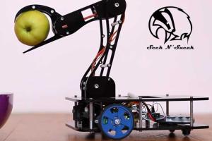 Seek N’ Sneak 2 Robot Pet [Arduino]