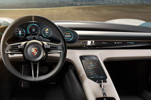 Porsche Mission E – All-Electric Drive Concept w/ Eye Tracking