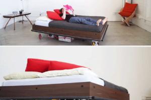 Bedfellow Robot Bed Moves You Around
