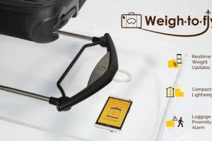 Weigh-to-Fly: Smart Luggage Scale + Proximity Sensor