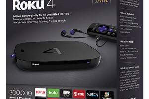 Roku 4 Streaming Media Player + 4K