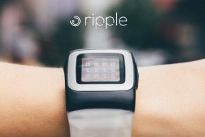 Ripple: Solar Watch Strap for Pebble Time
