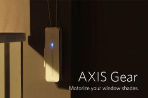 AXIS Gear: Motorize Your Shades [Solar]
