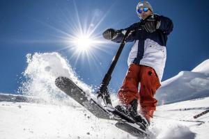 Micro Black Ice: Freestyle Scooter + Snowboard