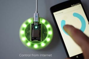 Particle Photon Internet Button for Smart Home Projects