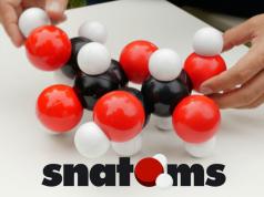 Snatoms: Magnetic Molecular Modeling Kit for Chemistry