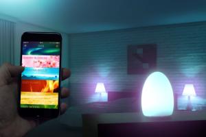 Avea Flare: App-enabled, Battery-powered Lamp