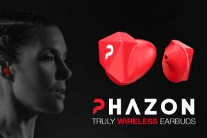 Phazon Wireless Earbuds Stay Put