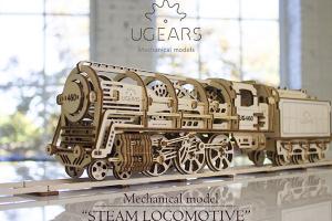 UGEARS: Model Steam Locomotive [Educational Kit]