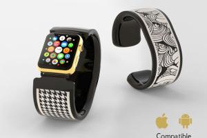 Bracelite: Interactive E-paper Watch Band For Apple Watch