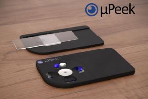µPeek: Credit Card Sized Microscope w/ Smartphone Support