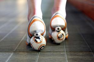 DIY: BB-8 Heels for Star Wars Fans
